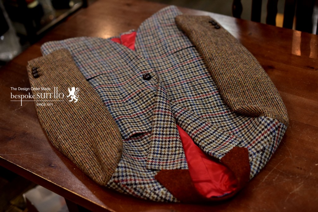 Harris Tweed,ハリスツイード,Crazy jacket,bespokeSUIT110,福岡,オーダージャケット,