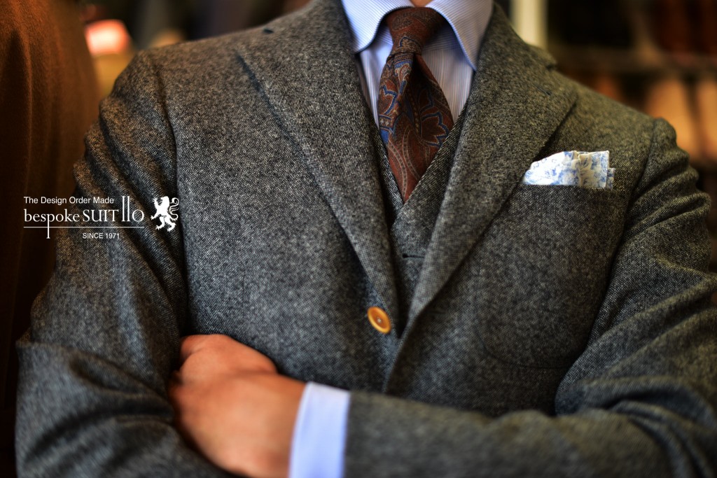 Tweed suits,ツイードスーツ,福岡,北九州,ビスポーク・スーツ110,bespokeSUIT110,