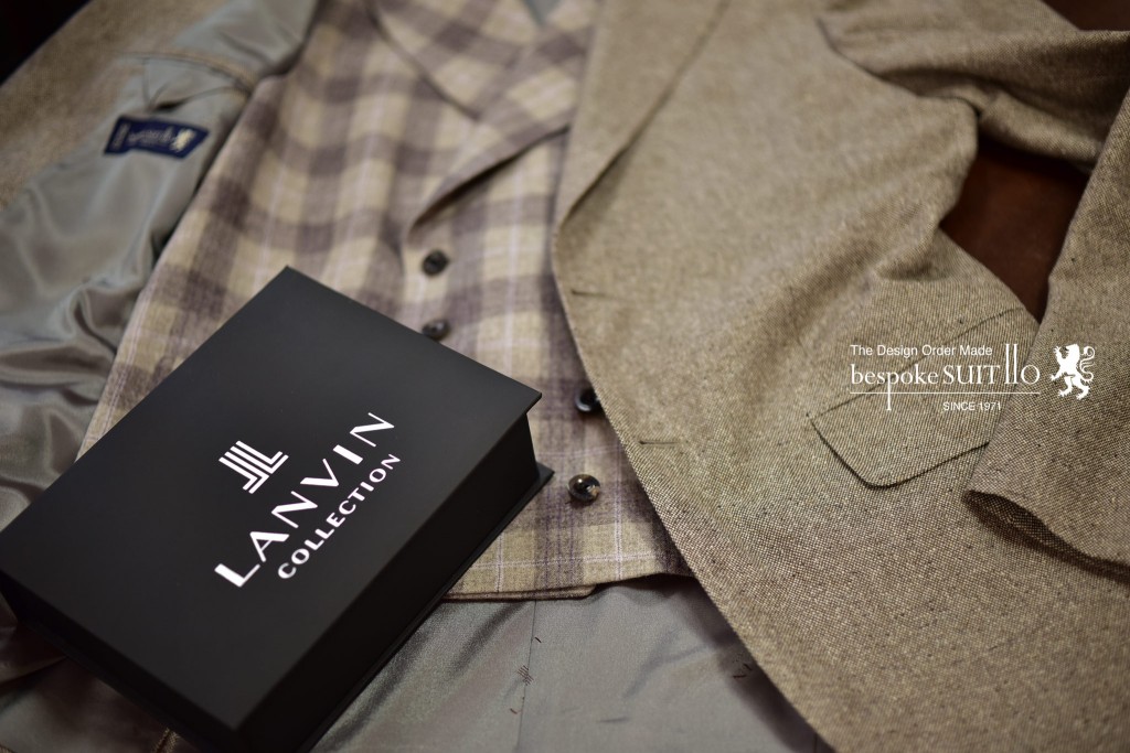 LANVIN COLLECTION,ランバン コレクション,オーダージャケット,オーダーベスト,福岡,北九州,ビスポークスーツ110,bespokeSUIT110,