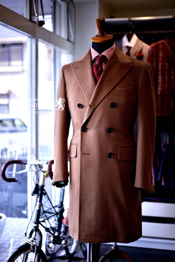 オーダーコート,Ermenegildo Zegna,エルメネジルドゼニア,カシミア,cashmere,アルスターコート,ulster coat,ポロコート,polo coat,オーダー,ビスポークスーツ１１０,bespokeSUIT110,bespokeSUITIIO,福岡県,北九州市,