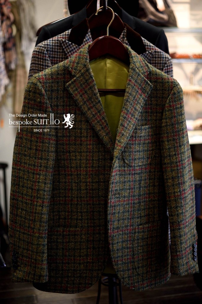 ハリスツイード,Harris Tweed,カントリージャケット,オーダージャケット,福岡,北九州市,八幡西区,ビスポークスーツ１１０,bespokeSUIT110,bespokeSUITIIO,