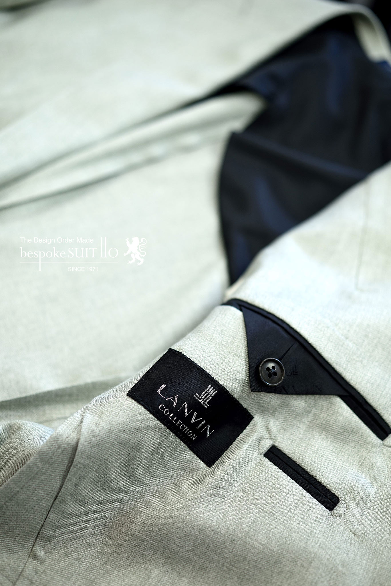 LANVIN,ランバン,シルクジャケット,SILK,コーディネイト,オーダージャケット,オーダースーツ,福岡,北九州,ビスポークスーツ１１０,bespokeSUIT110