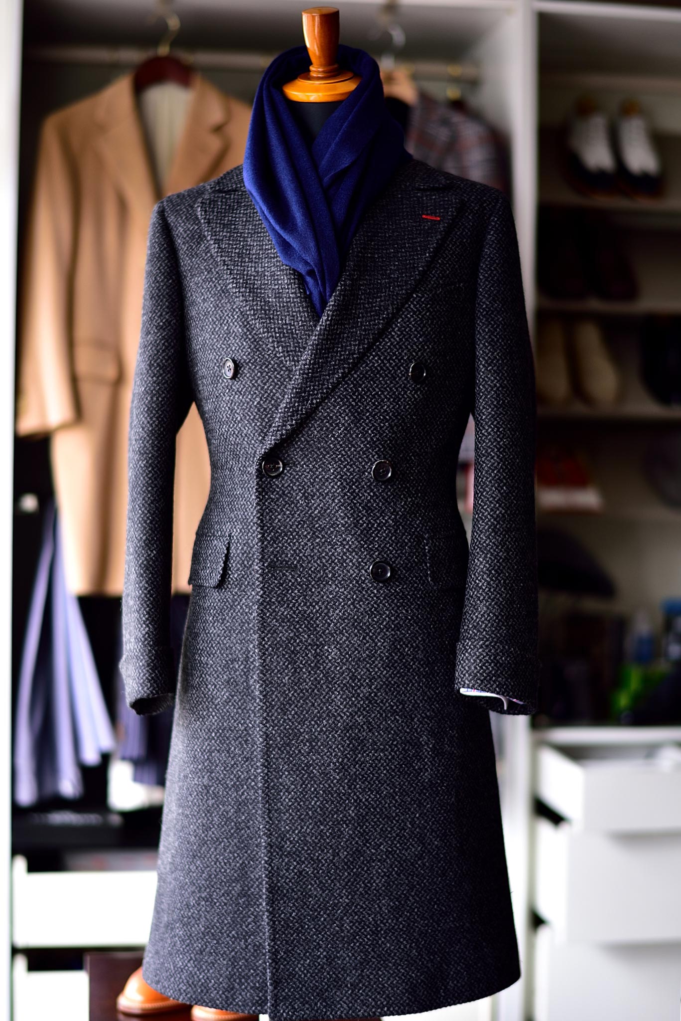 値下げ中】アルスターコート ネップツイード ジャケット・アウター 