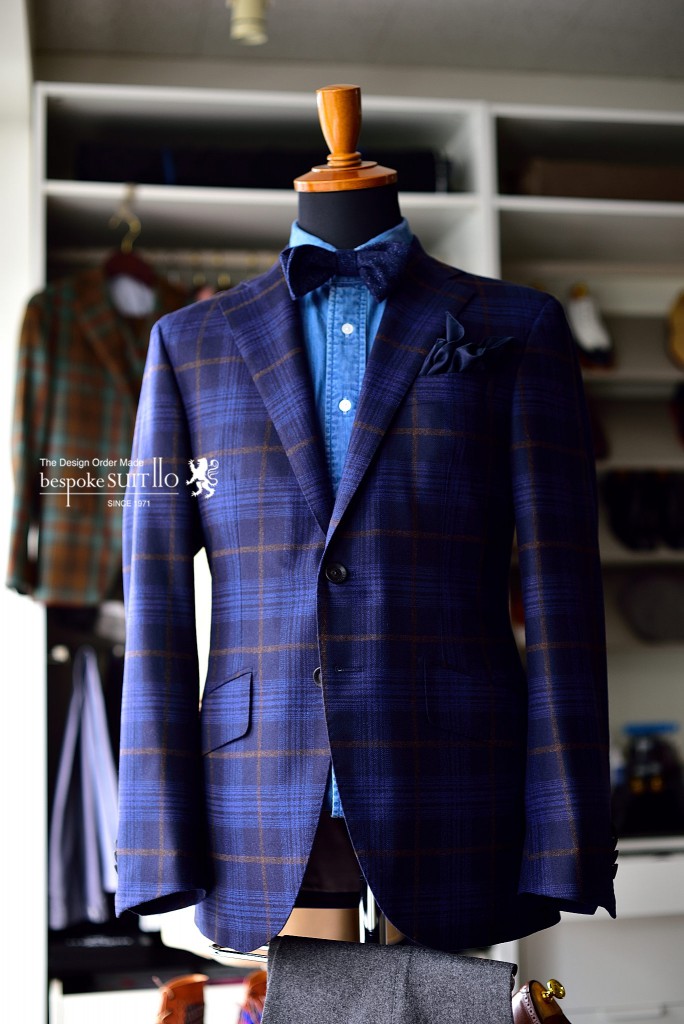 Aristwn アリストン Giacche ジャケット 福岡県 若松区 E様 Bespoke Suit110 福岡県北九州のオーダーメイド スーツ 背広 シャツ専門店