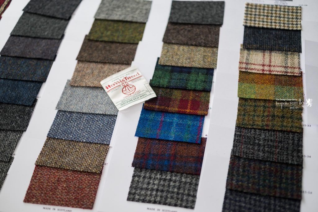 ハリスツイード（Harris Tweed）は英国王室御用達のツイードである。スコットランドのアウター・ヘブリディーズ諸島で入手されたヴァージンウールを使用して、島民によって手作業で染色、紡績をし、一枚一枚手織りされている。そしてハリスツイード協会によって決められた厳しい基準をクリアしたもののみハリスツイードと認められる。また認められたもののみオーブの商標が与えられる,ハリスツイード,Harris Tweed,スコットランド,Scotland,ツイード,ツイードジャケット,オーダーツイード,2016AW,オーダーシャツ,秋冬,オーダースーツ,オーダージャケット,誂え,紳士,オーダーメイド,福岡,黒崎,北九州,八幡西区,ビスポークスーツ１１０,bespokeSUIT110,bespokeSUITIIO,