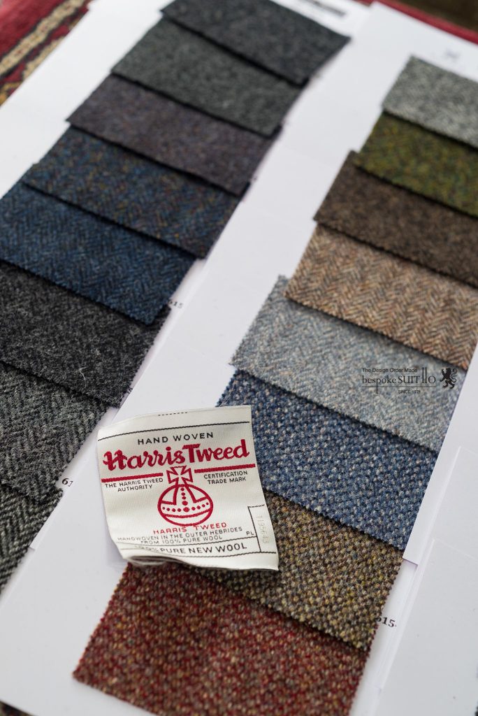 ハリスツイード（Harris Tweed）は英国王室御用達のツイードである。スコットランドのアウター・ヘブリディーズ諸島で入手されたヴァージンウールを使用して、島民によって手作業で染色、紡績をし、一枚一枚手織りされている。そしてハリスツイード協会によって決められた厳しい基準をクリアしたもののみハリスツイードと認められる。また認められたもののみオーブの商標が与えられる,ハリスツイード,Harris Tweed,スコットランド,Scotland,ツイード,ツイードジャケット,オーダーツイード,2016AW,オーダーシャツ,秋冬,オーダースーツ,オーダージャケット,誂え,紳士,オーダーメイド,福岡,黒崎,北九州,八幡西区,ビスポークスーツ１１０,bespokeSUIT110,bespokeSUITIIO,