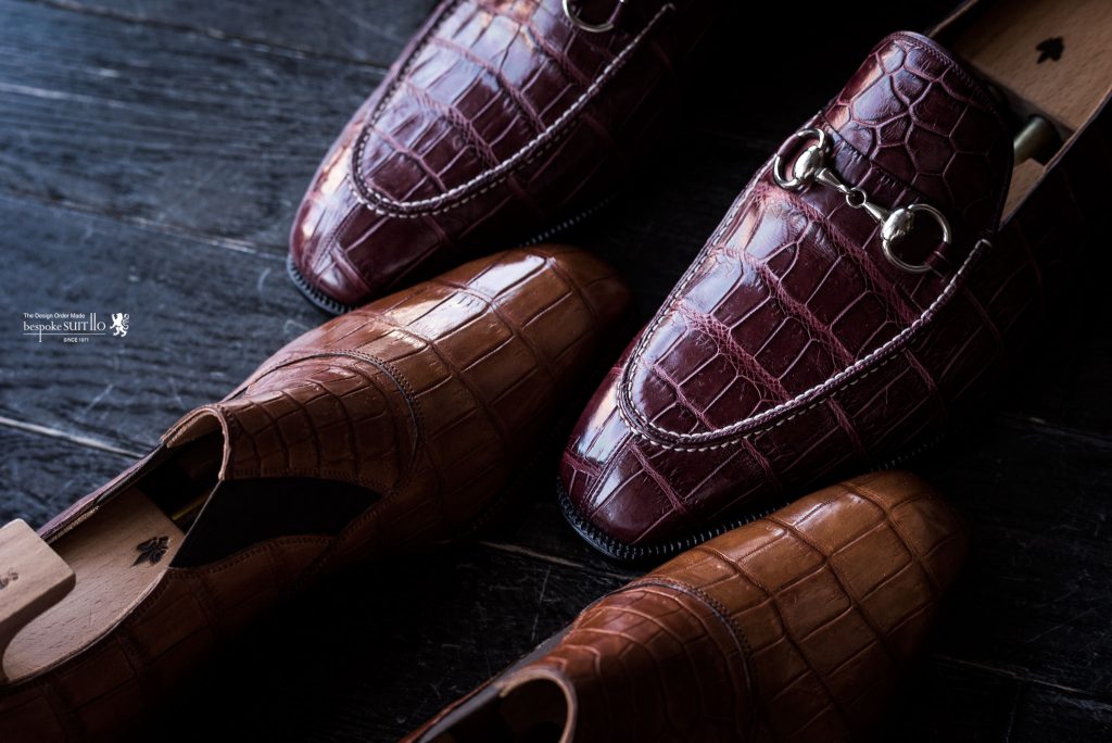 ANTICA BOTTEGA DELLA SPIGOLA（スピーゴラ）　圧巻　クロコ！,ビットローファー,サイドゴア,Bit loafer,Crocodile,クロコ,コニャック,ボルドー,鈴木幸次,kojisuzuki,ダービー,スクエアトゥ,2アイレット,神戸,オーダー靴,ビスポーク靴,トランクショー,スピーゴラ,spigola,bespokeshoes,靴職人,メンズファッション,オーダージャケット,オーダースーツ,背広,誂え,仕立,紳士,福岡,黒崎,小倉,北九州,八幡西区,ビスポークスーツ１１０,bespokeSUIT110,bespokeSUITIIO,