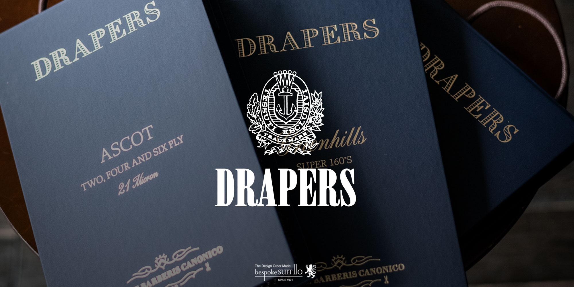 ★新柄入荷！2021SS DRAPERS（ドラッパーズ）/ ASCOT（アスコット）・MOHAIR（モヘア）・THREE KINGS（スリーキングス）