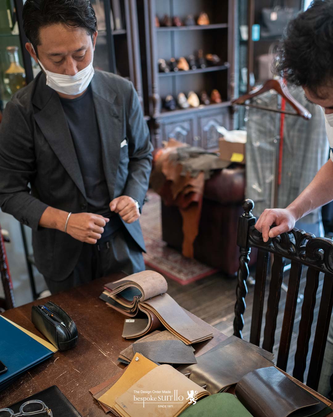 スピーゴラのトランクショー風景。たくさんのお客様にご来店いただきました。