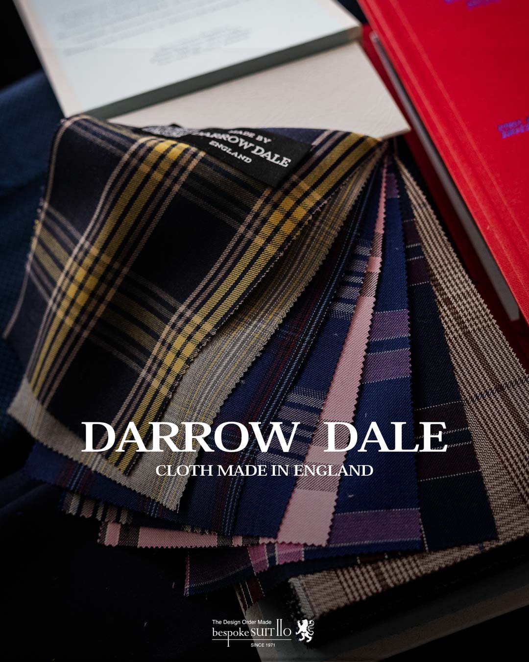 DARROWDALEダローディルから2022春夏スーツ生地入荷しました。