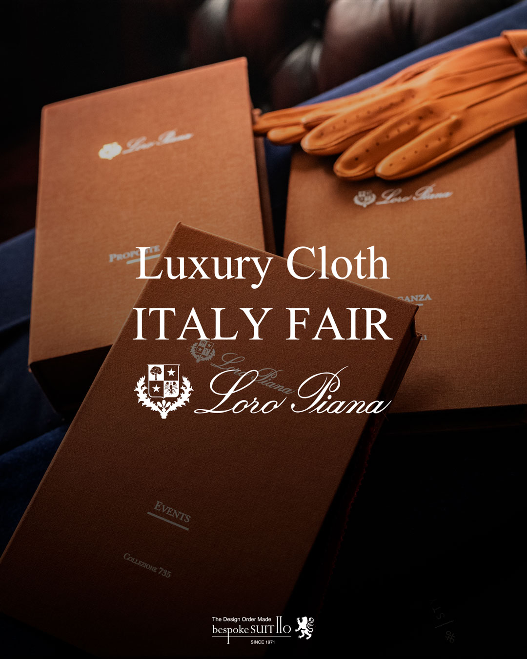 ★ロロピアーナ/LoroPiana　Luxury Cloth　ITALY FAIR
