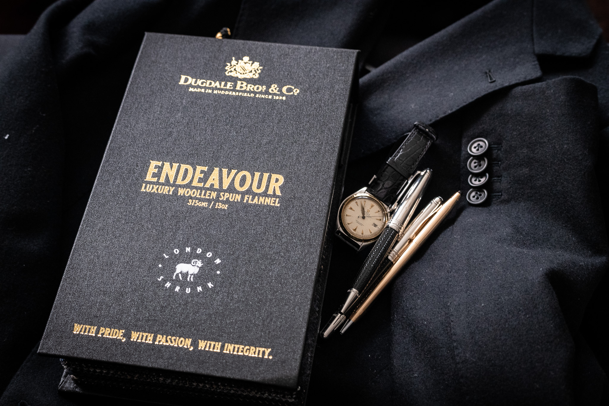 Dugdale Bros & Co「ENDEAVOUR（エンデバー）」で作る極上フランネルスーツ